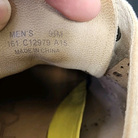 Cole Haan Zerogrand Mushroom Suede Wingtip Shoes Oxford Soft QUALITY mens 9.5 - Picture 10 of 16